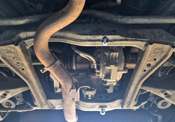 Protector del diferencial trasero Nissan X Trail