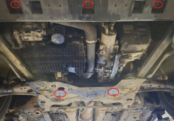 Cubre carter de aluminio Toyota Proace City Verso