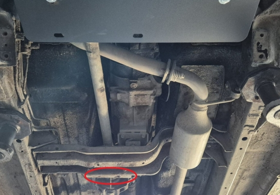 Protector de la caja de cambios Suzuki Grand Vitara XL-7