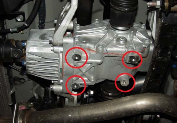 Protector de aluminio del diferencial trasero Toyota Rav4