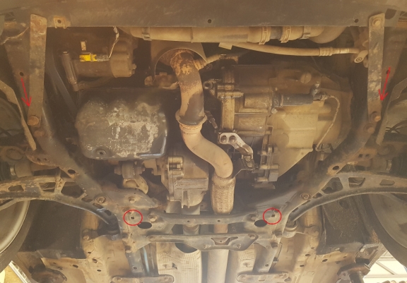 Cubre carter metalico Mini Countryman R60