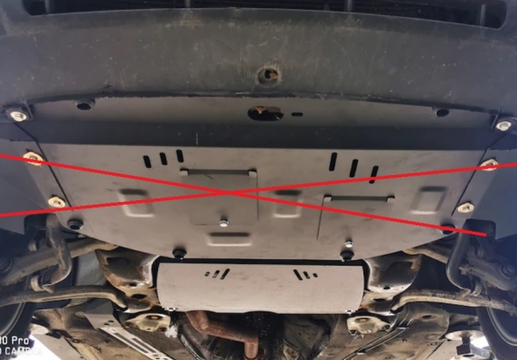 Protector de la caja de cambios Seat Exeo