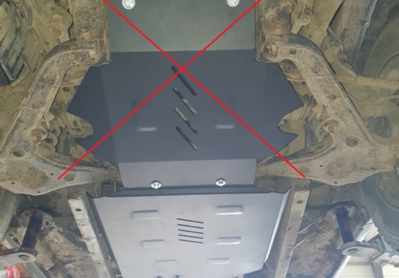 Protector de la caja de cambios Suzuki Vitara