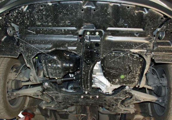 Cubre carter metalico Toyota Corolla Verso