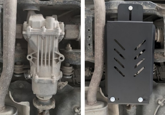 Protector del diferencial trasero Dacia Duster - 4x4