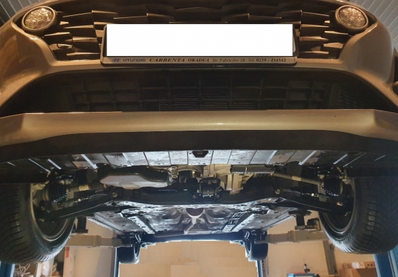 Cubre carter metalico Hyundai Solaris