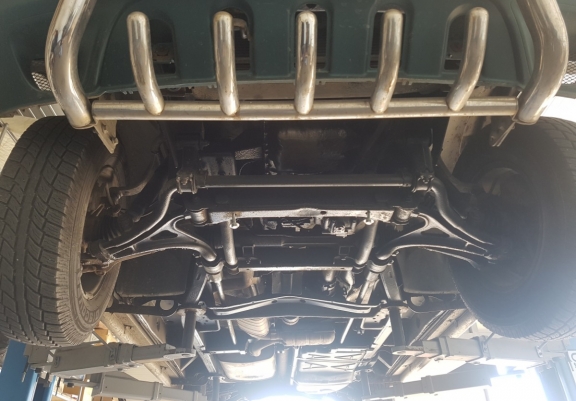 Cubre carter metalico Mercedes ML W163