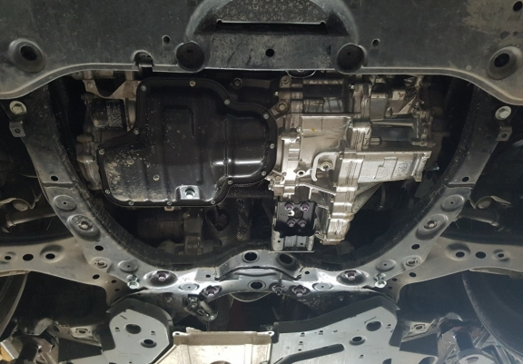 Cubre carter metalico Suzuki Across