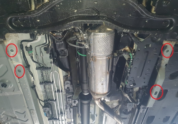 Protector del filtro de particulas Dacia Duster