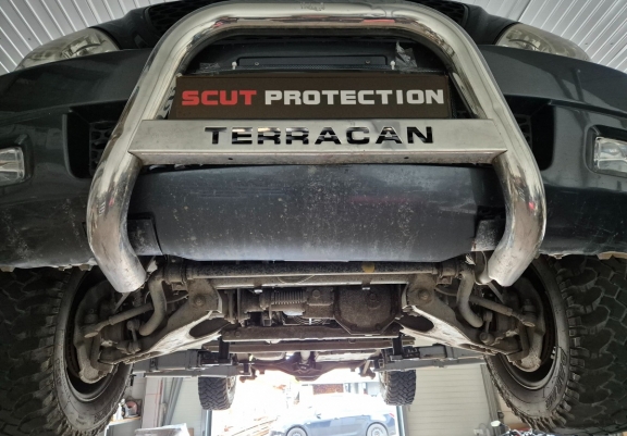 Protector de la caja de cambios Hyundai Terracan