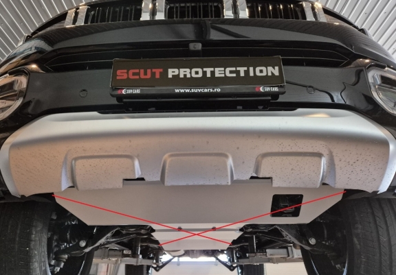 Protector de aluminio de la caja de transferencia Baic Beijing BJ60