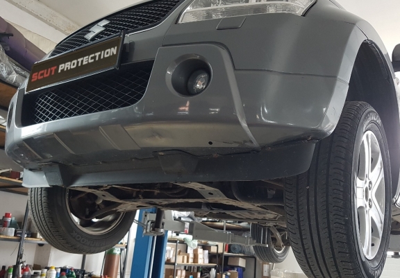 Protector de la caja de cambios y caja de transferencia Suzuki Grand Vitara 2