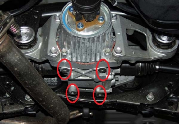 Protector del diferencial Toyota RAV 4