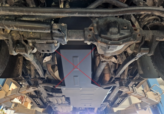 Protector de la caja de cambios Jeep Wrangler - JL