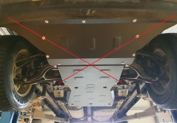 Protector de la caja de cambios Jeep Grand Cherokee