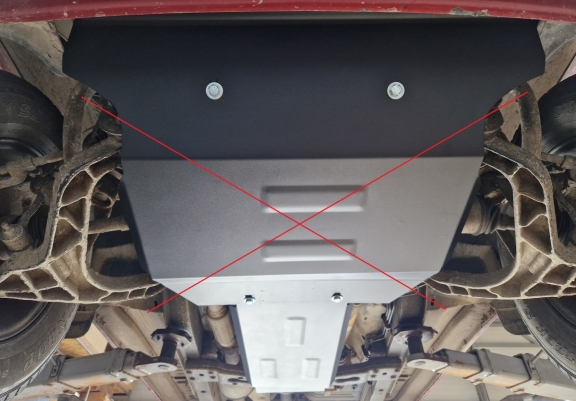 Protector de la caja de cambios Jeep Cherokee - KJ