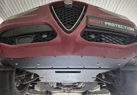 Cubre carter metalico Alfa Romeo Stelvio