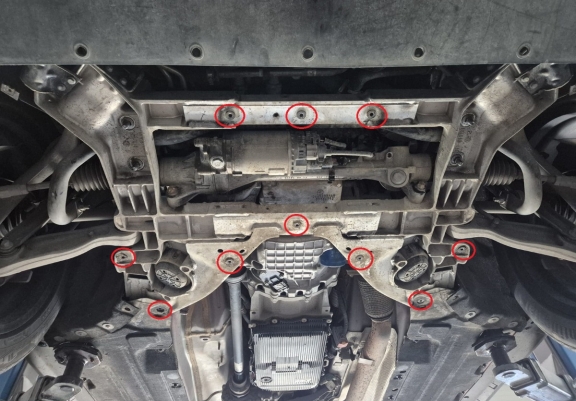 Cubre carter de aluminio Alfa Romeo Stelvio