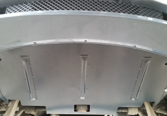 Cubre carter metalico BMW Serie 5 E60/E61 - parachoques delantero estandar