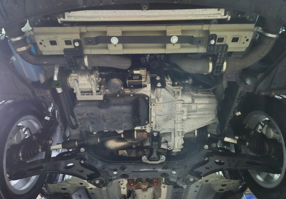 Cubre carter metalico Baic Beijing X3