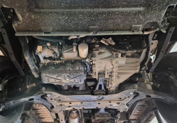 Cubre carter metalico Ford Transit Custom - FWD