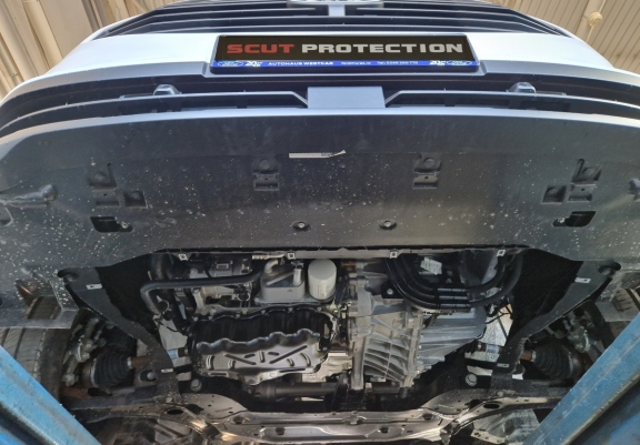 Cubre carter de aluminio Ford Transit Custom