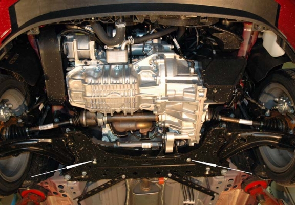 Cubre carter metalico Ford EcoSport