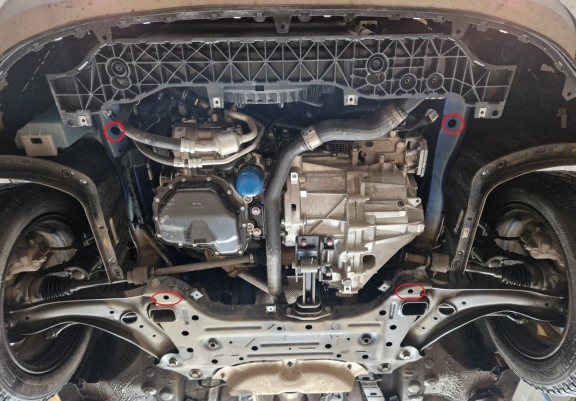 Cubre carter metalico Hyundai i20