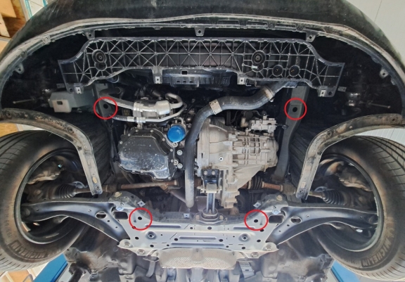 Cubre carter metalico Hyundai i20 Hybrid