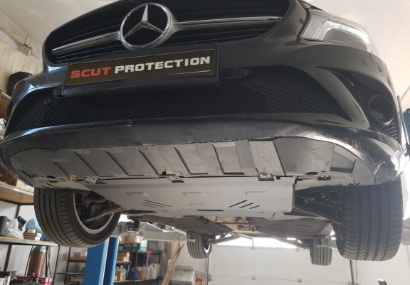Cubre carter metalico Mercedes GLA X156