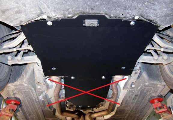 Cubre carter metalico Mercedes E-Classe W211