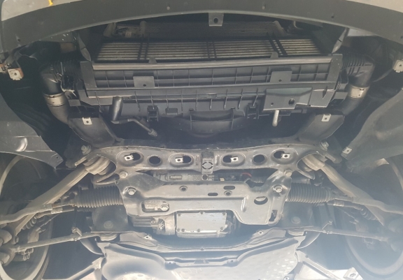 Cubre carter metalico Mercedes E-Classe W212 - 4x4