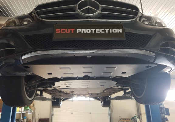 Cubre carter metalico Mercedes E-Classe W212 - 4x4