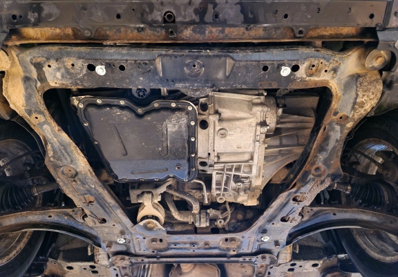 Cubre carter metalico Nissan X-Trail T31 - Vers 2.0