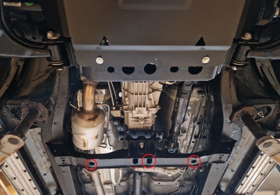 Protector de la caja de cambios Jac T8