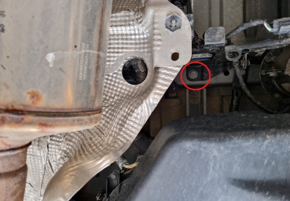 Protector del catalizador/cat lock Opel Movano B