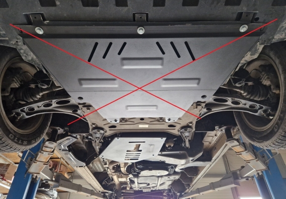 Protector del catalizador/cat lock Opel Movano B