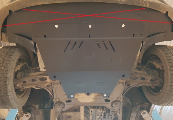 Cubre carter metalico Opel Vivaro A