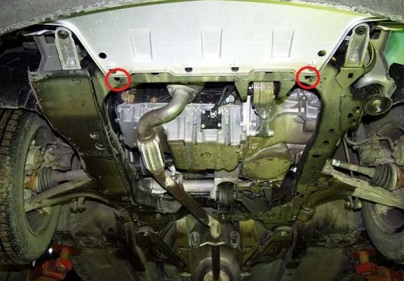 Cubre carter metalico Opel Vectra C