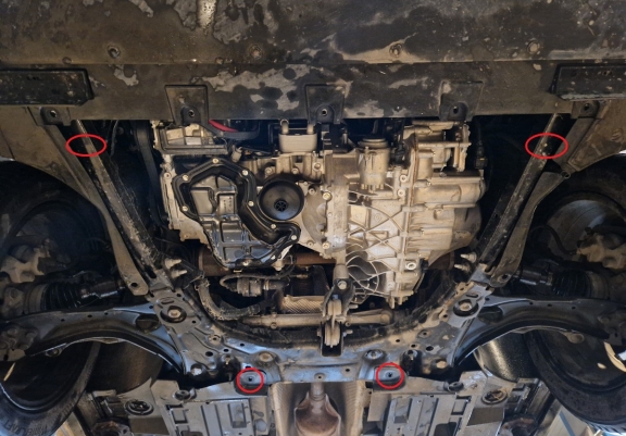 Cubre carter metalico Renault Arkana