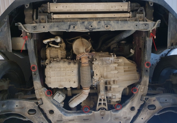 Cubre carter metalico SsangYong Tivoli