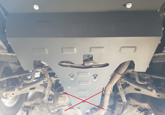 Cubre carter metalico Subaru Forester 4