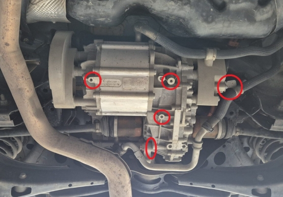 Protector del diferencial Baic Beijing BJ30