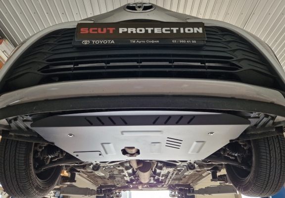 Cubre carter metalico Toyota Yaris - gasolina