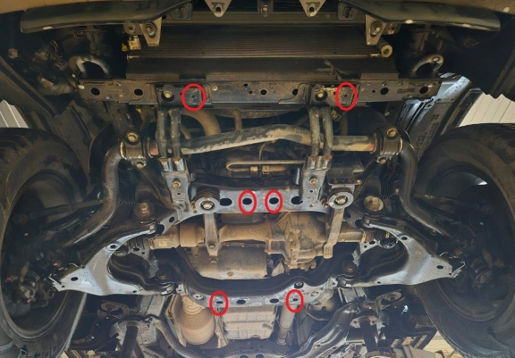 Cubre carter metalico Lexus GX460