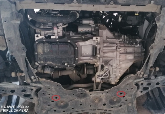 Cubre carter de aluminio Toyota Prius