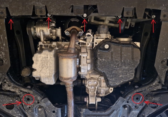 Cubre carter metalico Toyota Aygo X