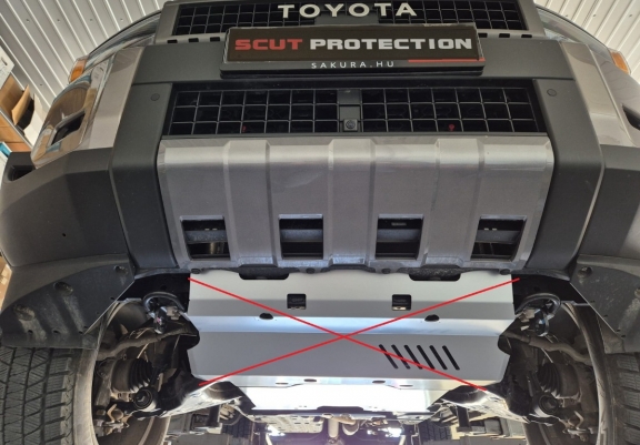 Cubre carter de aluminio Toyota Land Cruiser 250