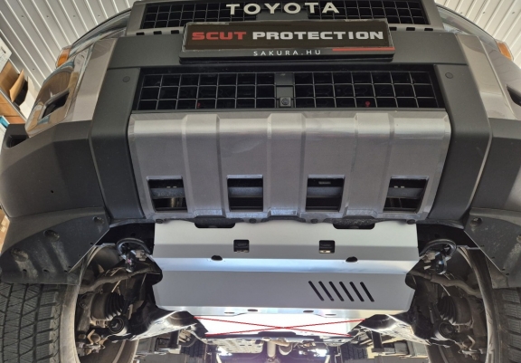 Protector de aluminio del radiador Toyota Land Cruiser 250