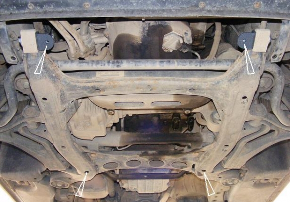 Cubre carter metalico Porsche Cayenne